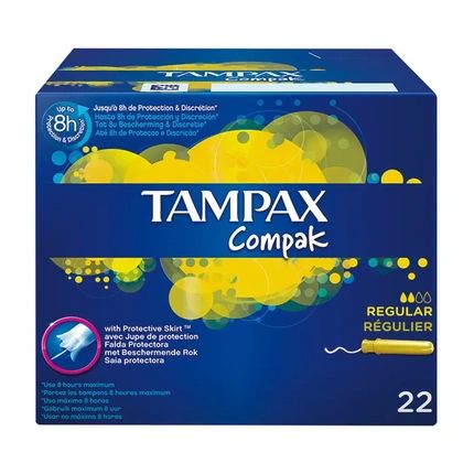 Tampax Tampax Compak Regular Tampons 22 Units