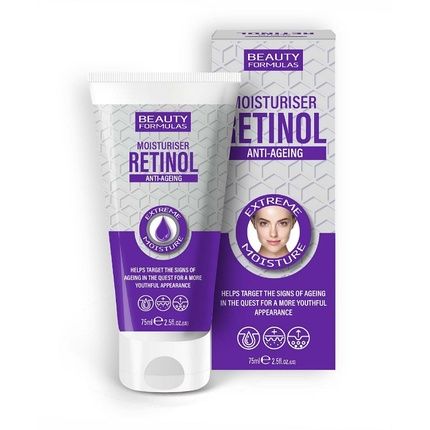 Beauty Formulas Retinol Anti-Aging Moisturiser Hydrating Face Cream 75Ml