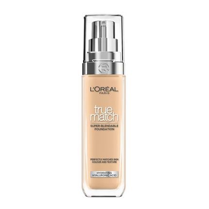 L'Oreal True Match Foundation - D3-W3 Golden Beige, 30Ml