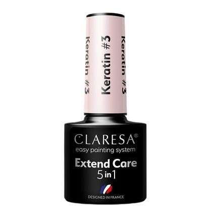 Claresa Extend Care 5In1 Keratin Base For Hybrid Nail Polish 3 5G
