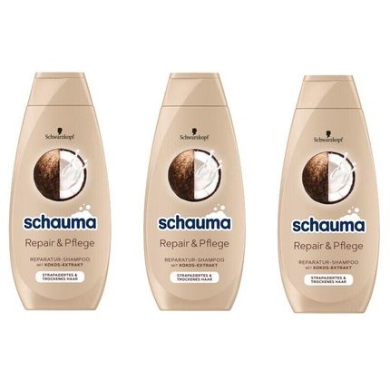 Schauma Schwarzkopf Repair & Care Shampoo With Coconut Extract 400Ml