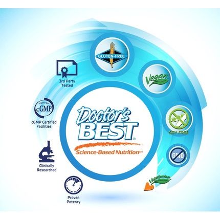 Doctor'S Best Trans-Resveratrol 600 Non-Gmo Vegan Gluten Free Soy Free 60 Veggie Caps 600Mg - Image 3