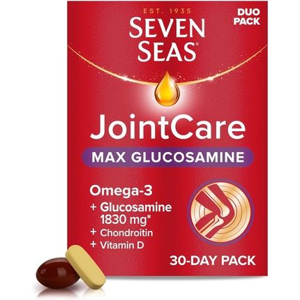 Seven Seas Jointcare Max Glucosamine With Omega3 Glucosamine Chondroitin