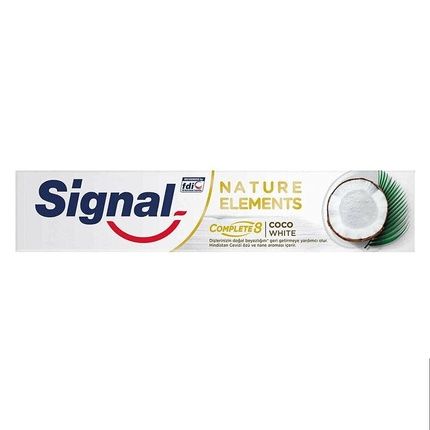 Signal Integral 8 Antibacterial Toothpaste Nature Elements Coconut 75Ml