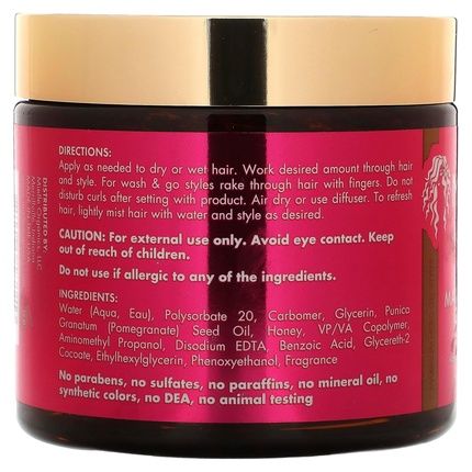 Mielle Pomegranate & Honey Blend Maximum Hold Gel Styler