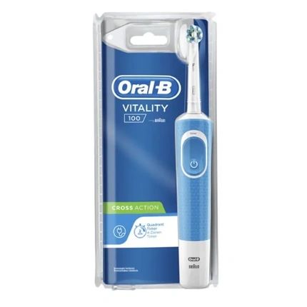 Oralb Oralb Vitality 100 Crossaction Electric Toothbrush Blue