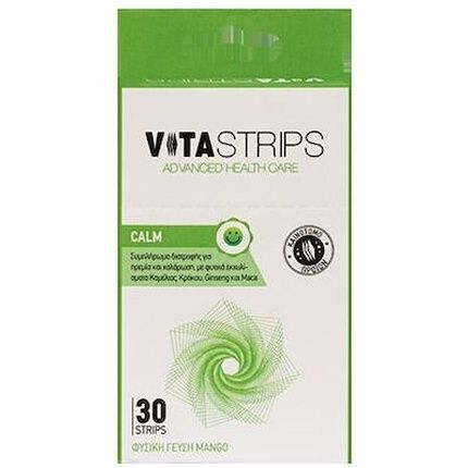 Vitastrips Calm Dietary Supplement For Calmness And Relaxation - 30 Tablets