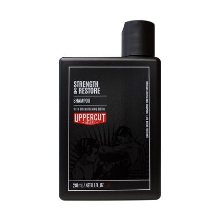 Uppercut Deluxe Strength And Restore Shampoo Infused With Biotin And Caffeine 240Ml