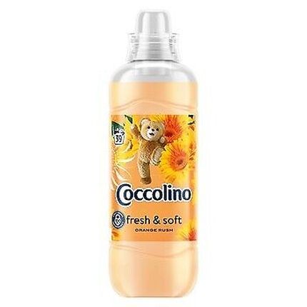 Coccolino Orange Rush Fabric Softener With Orange Blossom Scent 975Ml