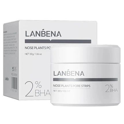 Lanbena Nose Plants 20 Cleansing Patches For Nose 2 Bha 30G
