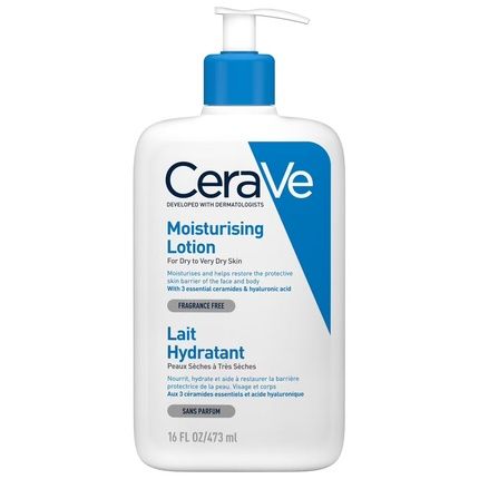 Cerave Moisturizing Lotion Hydrating Emulsion For Body And Face 473Ml