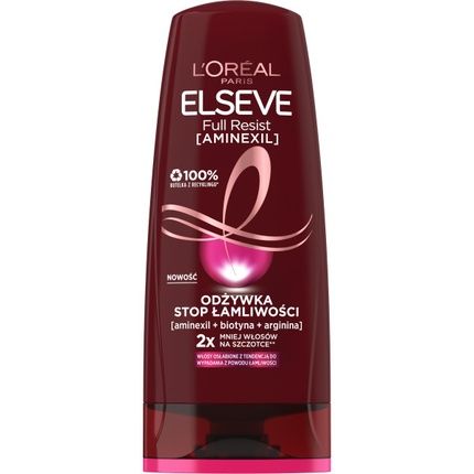 L'Oreal Elseve Arginine Resist X3 Strengthening Conditioner 200Ml
