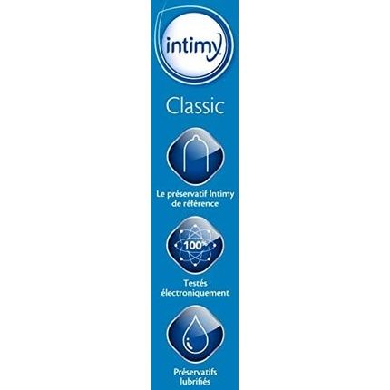 Intimy Classic Lubricated Condoms With Reservoir