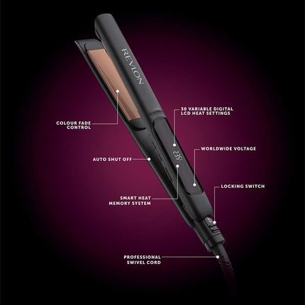 Revlon Perfect Heat Copper Glide Digital Styler - Image 3