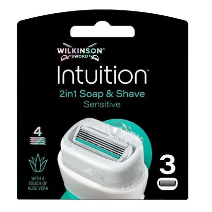 Wilkinson Sword Intuition 2In1 Sensitive Skin Replacement Blades