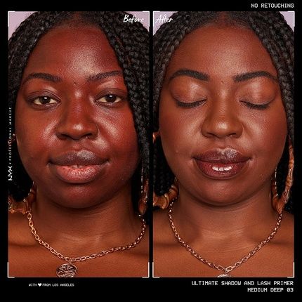 Nyx Professional Makeup Ultimate Shadow And Liner Primer With Vitamin E - Medium Deep 03 - Image 3