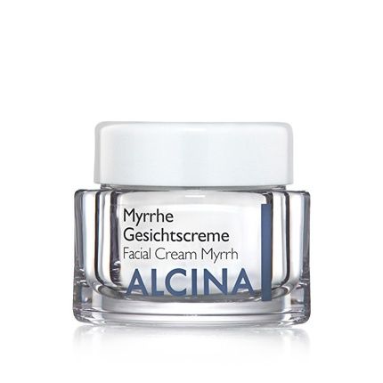Alcina Myrrh Face Cream 50Ml - Moisturizes Particularly Dry Skin Areas