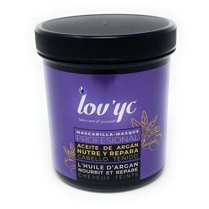 Lov'Yc Professional Hair Mask With Argan Oil For Nourishing And Repairing Colored Hair 23.7 Fl Oz