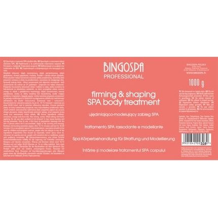 Anti-Cellulite Firming And Sculpting Treatment 1000G