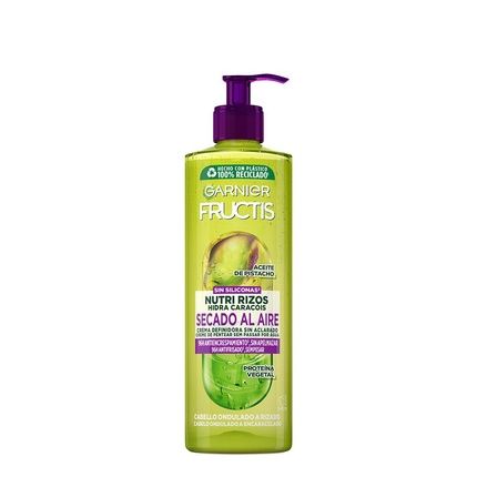Garnier Fructis Nutri Curls Air Dry 400Ml And Garnier Fructis Hidra Caracis Leavein Cream 400Ml