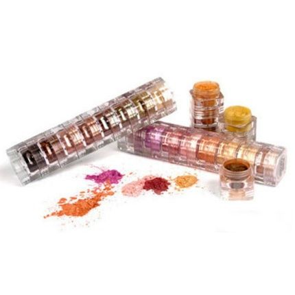 Usa Made Loose Pigment Eyeshadow Shimmer Palette Glitter Makeup