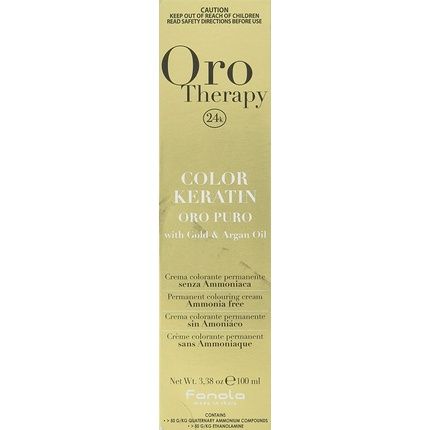 Fanola Oro Therapy Color Keratin No.5.606 Warm Reddish Brown 100Ml