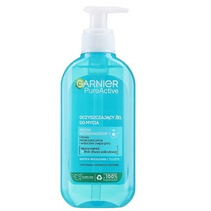 Garnier Pure Skin Cleansing Gel 200Ml