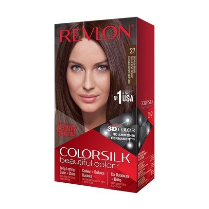 Revlon Colorsilk Beautiful Hair Color 27 Deep Rich Brown 2Fl Oz