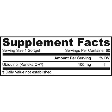 Jarrow Qh-Absorb 60 Softgels