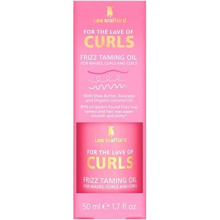 Lee Stafford For The Love Of Curls Frizz Huile Taming 50Ml