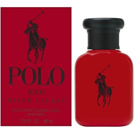 Ralph Lauren Polo Red Eau De Toilette Spray 40Ml Wood