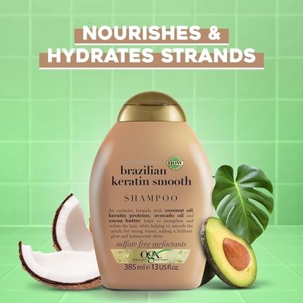 Organix Brazilian Keratin Smooth Shampoo