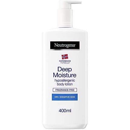 Neutrogena Norwegian Formula Deep Moisture Body Lotion For Dry And Sensitive Skin 400Ml