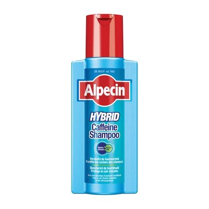 Alpecin Hybrid Caffeine Shampoo 250Ml - For Dry/Itchy Scalp - Prevents Hair Loss