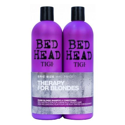 Tigi Bed Head Dumb Blonde Shampoo & Conditioner 2 X 750 Ml