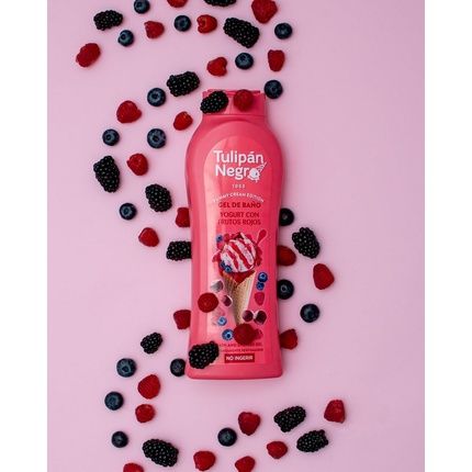 Tulipan Yogurt And Red Fruits Bath Gel 650Ml - Image 3