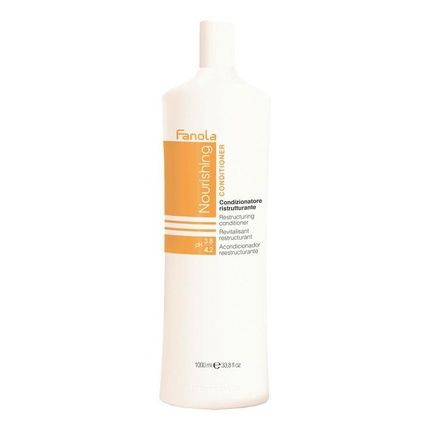 Fanola Nourishing Restructuring Conditioner For Dry And Brittle Hair 1000Ml