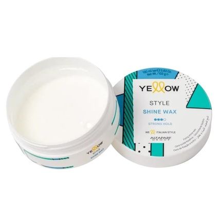 Yellow Style Shine Wax Strong Hold By Alfaparf Group 100Ml