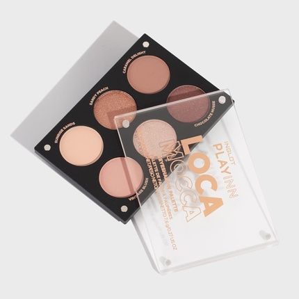 Inglot Playinn Loca Mocca Eyeshadow Palette - Matte And Shimmer - Image 3