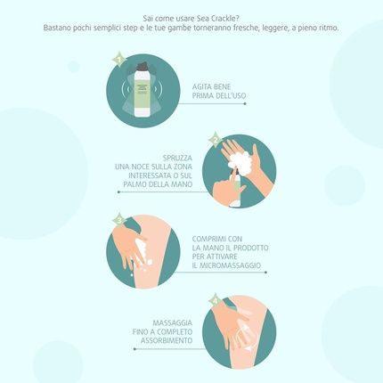 Guam Sea Crackle Leg Relaxing Mousse - Image 3