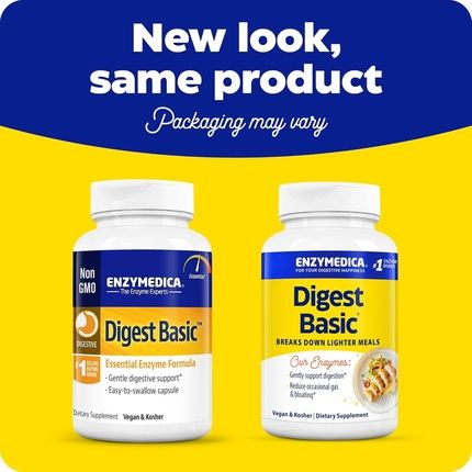 Enzymedica Digest Basic Digestive Enzymes For Sensitive Stomachs