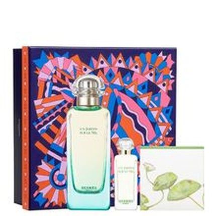 Hermes Un Jardin Sur Le Nil Gift Set Eau De Toilette 100Ml Solid Soap 50G And Mini Eau De Toilette 75Ml