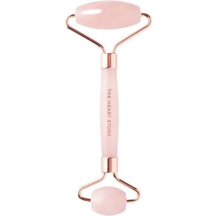Teami Rose Quartz Facial Roller - Facial Roller - Jade Roller - Rose Quartz Gemstone - Rose Quartz Roller - Massage Roller