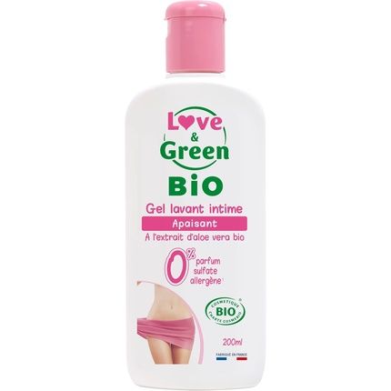 Love & Green Organic Soothing Intimate Washing Gel 200Ml