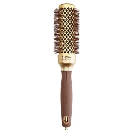 Olivia Garden Expert Blowout Shine Hair Styling And Drying Brush Gold Brown 35Mm