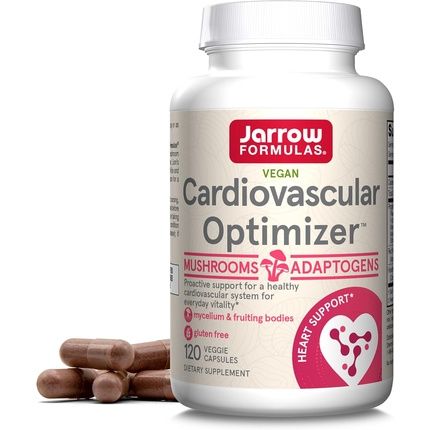 Jarrow Formulas Cardiovascular Optimizer With Lion'S Mane, Reishi, And Shiitake