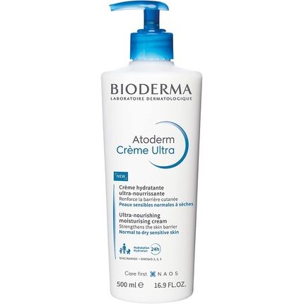 Bioderma Atoderm Cream Ultra Moisturizer 500Ml
