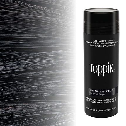 Toppik Hair Fibers 55G Black Natural Keratin Fibers For Fuller Looking Hair - Image 3