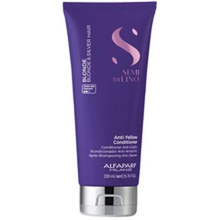 Alfaparf Milano Semi Di Lino Blonde Antiyellow Conditioner 200Ml