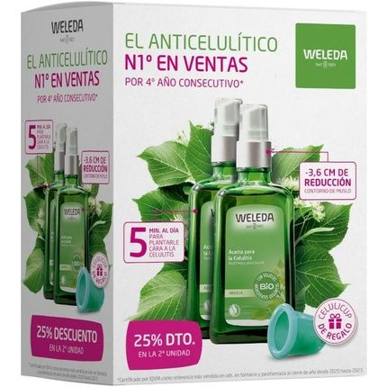 Weleda Birch Anti-Cellulite Body Oil 100Ml - Pack Of 2